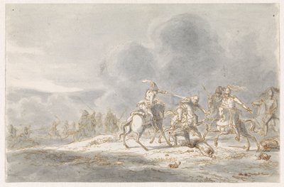骑手大战 作者 Gerardus Emaus de Micault