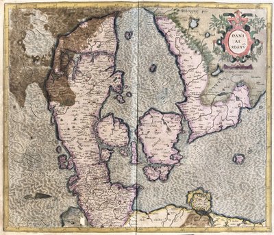 Denmark (engraving 作者 杰拉杜斯·墨卡托