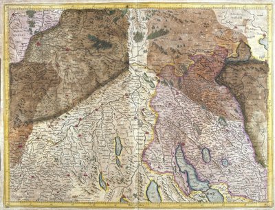 Switzerland (engraving 作者 杰拉杜斯·墨卡托