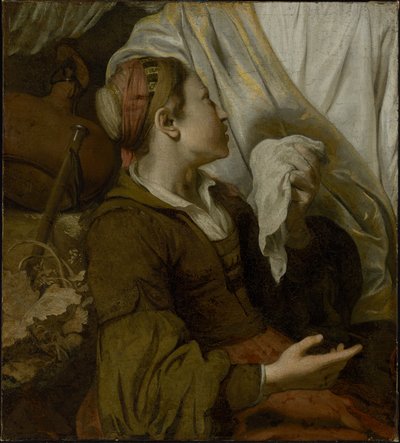 哭泣的夏甲 作者 Gerbrand van den Eeckhout