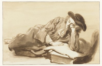 躺着的青年
躺着的男孩 作者 Gerbrand van den Eeckhout