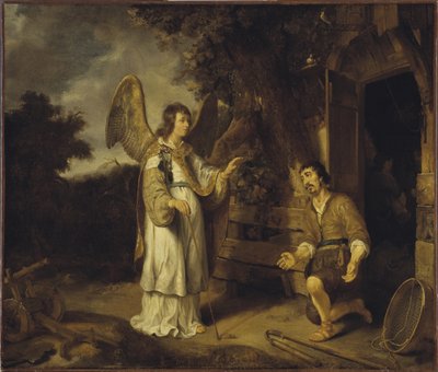 天使和基甸，1640年 作者 Gerbrand van den Eeckhout