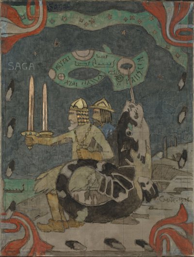 Saga, 1926. 作者 格哈德·蒙特