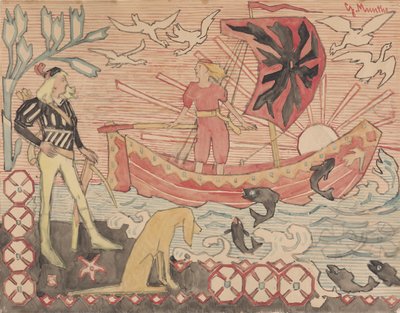 嬉皮士之歌》，约1892年。 作者 格哈德·蒙特
