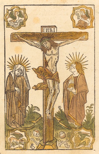 十字架上的基督 作者 German 15th Century