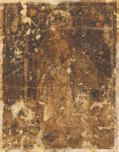 圣凯瑟琳[背面] 作者 德国 15 世纪