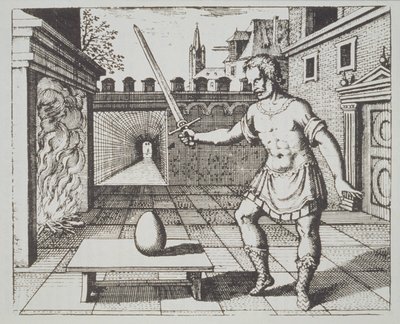 Alchemical Allegory：The Philosophers Egg，来自Srutinium Chymicum，作者Michael Majer（1687）在19世纪后期出版的魔术史中有所体现 作者 德国学校