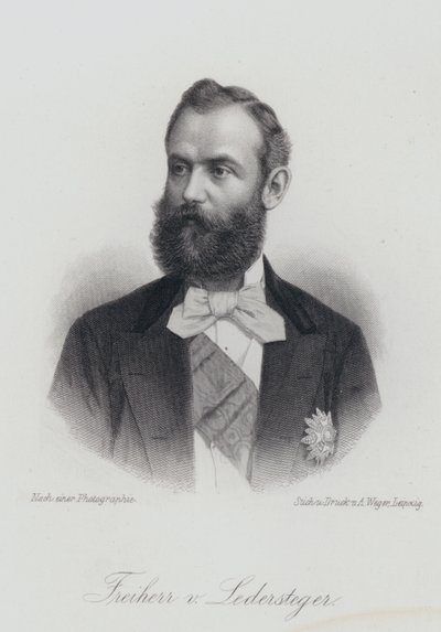 Alois Ledersteger，奥地利作家（雕刻）。 作者 德国学校