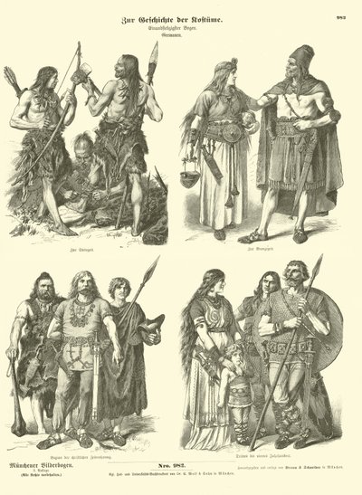 古代日耳曼服饰 作者 德国学校