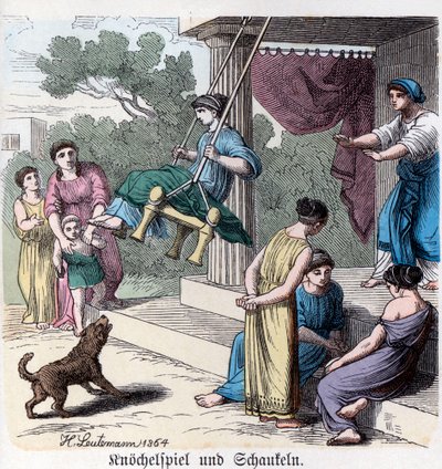 古代历史。希腊。希腊国内游戏......（雕刻） 作者 德国学校