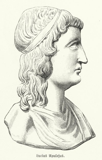Apuleius, Roman writer, philosopher and rhetorician (litho) 作者 德国学校