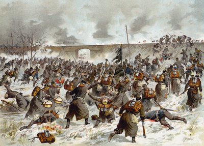 亚美战役，普法战争，1870年12月23日 作者 德国学校