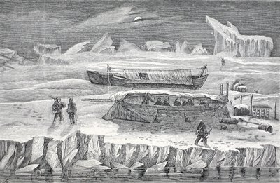 Bivouac in Boats，pub。伦敦1874年 作者 德国学校