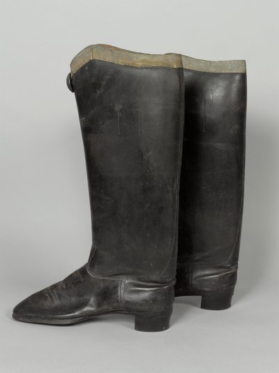 靴子，3rd von Zieten Hussars，1914 年之前，由康诺特公爵 (Duke of Connaught) 穿着（靴子） 作者 德国学校