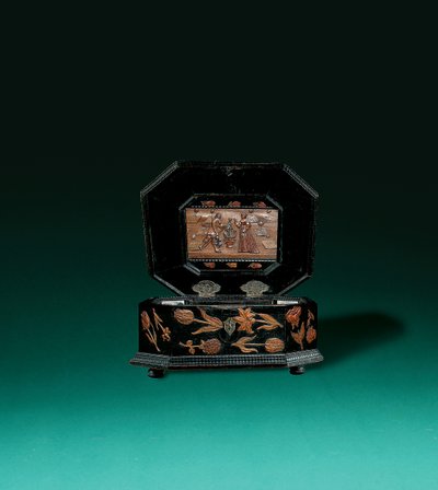 Box，Eger工作坊，十七世纪中叶（黑檀木和彩色木） 作者 德国学校