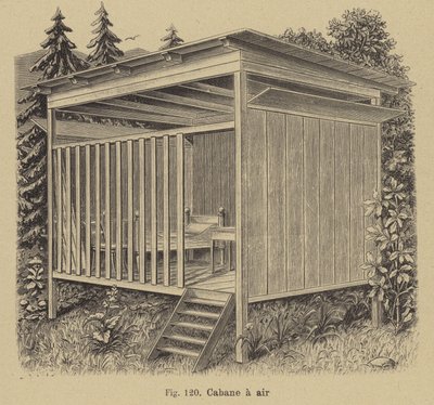 小屋向空中开放 作者 德国学校
