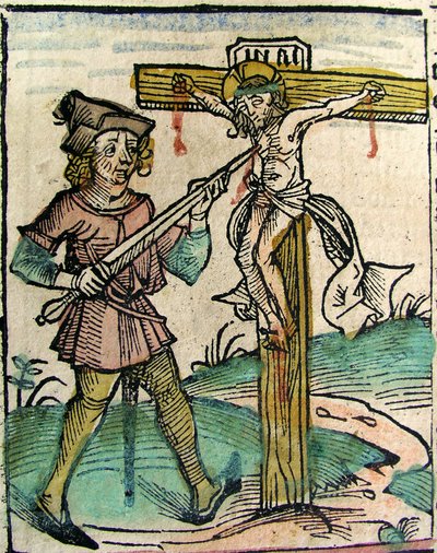 Christ Recrucified，发表于1493年的纽伦堡纪事报 作者 德国学校