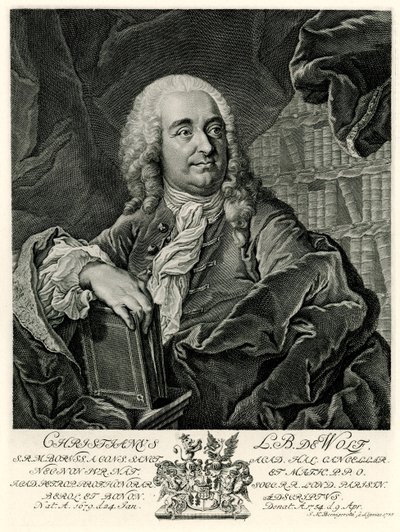 Christian Baron von Wolff 作者 德国学校