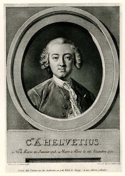 Claude Andrien Helvetius 作者 德国学校