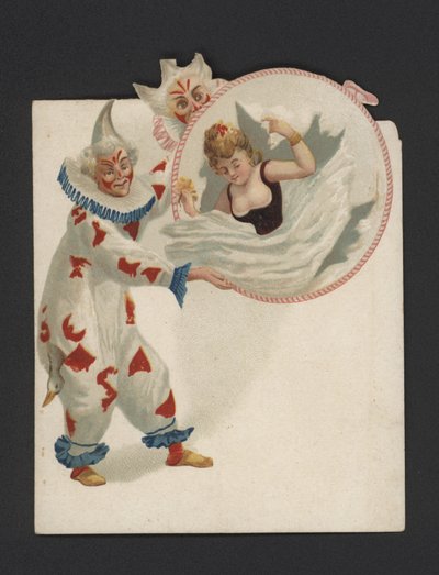 小丑 (chromolitho) 作者 德国学校