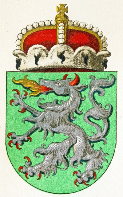 施蒂里亚的徽章，c.1898 作者 德国学校