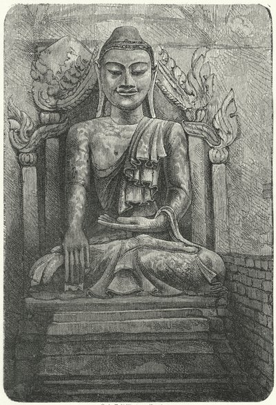 Colossal statue of the Buddha (engraving) 作者 德国学校