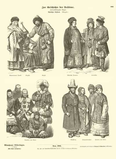 俄罗斯远东地区的服装 作者 德国学校
