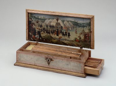 1615年（漆木）Prince Otto von Hesse的弩螺栓盒（另见312141-43） 作者 German School