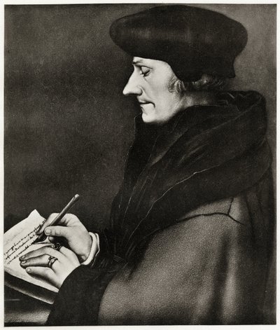 鹿特丹的Desiderius Erasmus 作者 德国学校