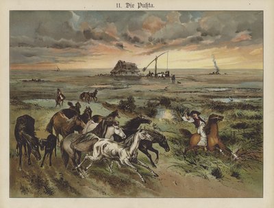 Die Pukta（彩色石版画） 作者 德国学校
