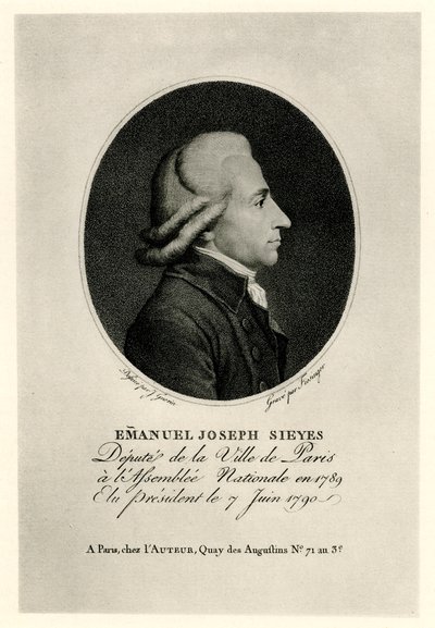 Emanuel Josephe Sieyès伯爵 作者 德国学校