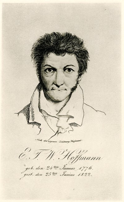 Ernst Theodor Amadeus Hoffmann (1776-1822) 1884-90 (phototype) 作者 德国学校