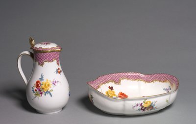 陶器和盆，德国迈森瓷器厂制造，约1765年 作者 德国学校