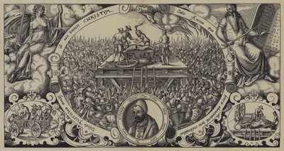 1573年1月28日，柏林勃兰登堡铸币局局长Lippold ben Chluchim的死刑 作者 德国学校