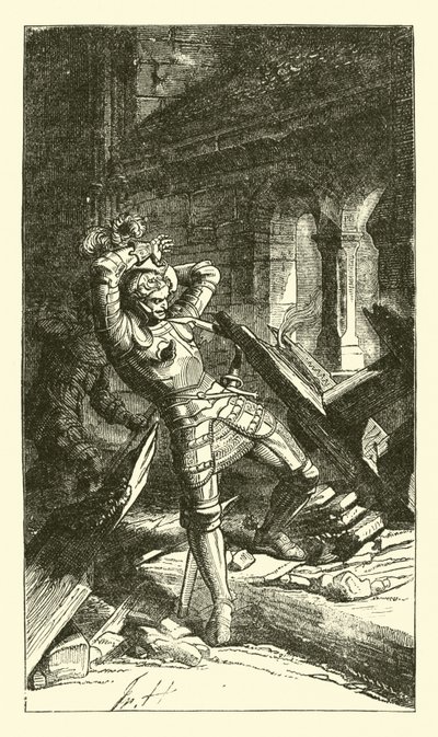 Francis von Sickingen受了致命伤 作者 德国学校
