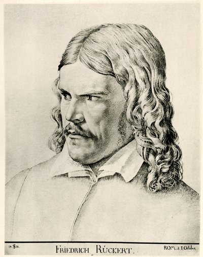 Friedrich Rückert 作者 德国学校