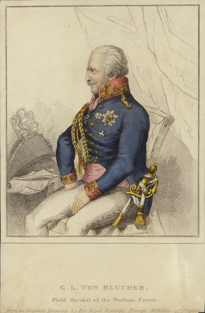 GL von Blucher，普鲁士军队元帅（1742-1819） 作者 德国学校