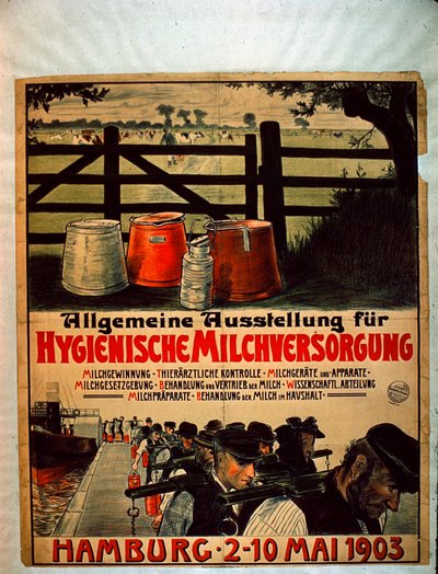1903年卫生乳供应总展 作者 德国学校