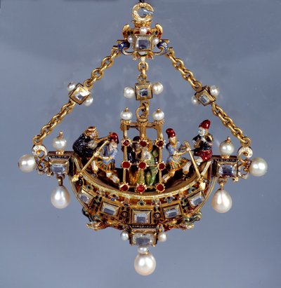 German Art: Boat-shaped neckline pendant 作者 德国学校
