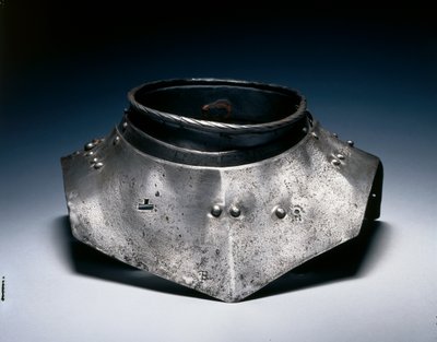 Gorget，约1560年（钢） 作者 德国学校