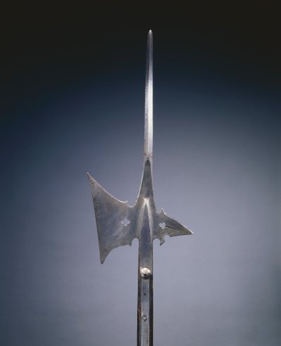 Halberd，约1520年（钢铁和木材） 作者 德国学校