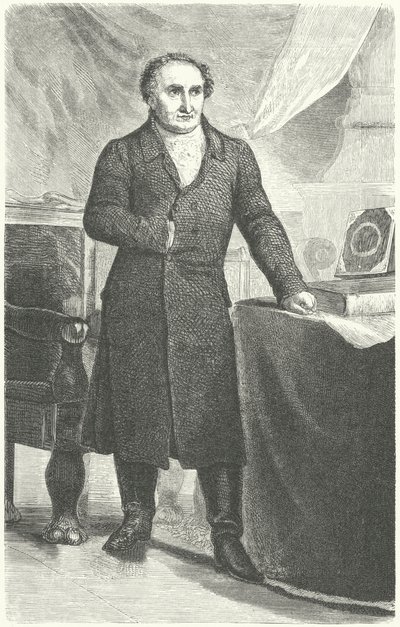 Heinrich Friedrich Karl vom und zum Stein，普鲁士政治家（雕刻）。 作者 德国学校