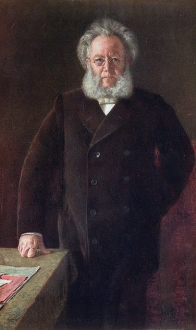 亨利克·易卜生（1828-1902） 作者 German School