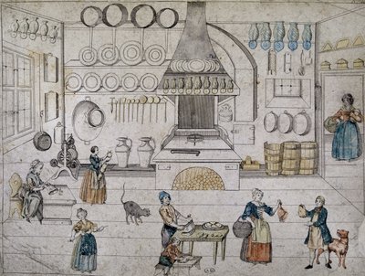 Households in the kitchen, Germany 作者 德国学校
