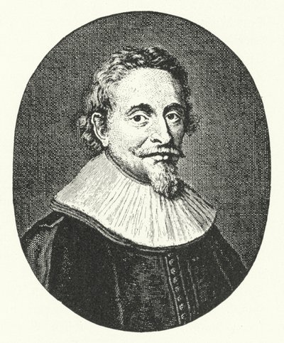 Hugo Grotius，荷兰法学家（版画） 作者 德国学校