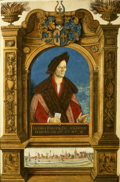 Jakob Fugger，来自Geheim的Fuggerschen性别荣誉书 作者 德国学校