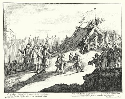 James II of England spends the night of 15/16 November 1688 in a poor fisherman