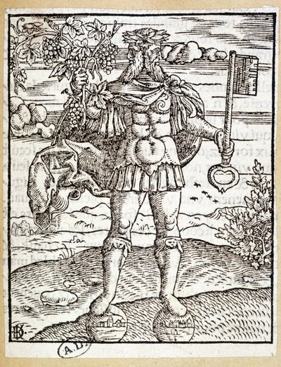 Janus（一只手拿着钥匙，另一只手拿着藤蔓）——德国 作者 德国学校