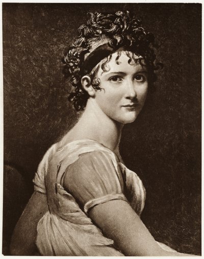 JeanneFrançoiseAdelaideRecamier，1884-90（照片型） 作者 德国学校