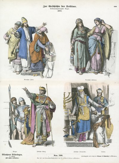犹太人的服装 作者 德国学校